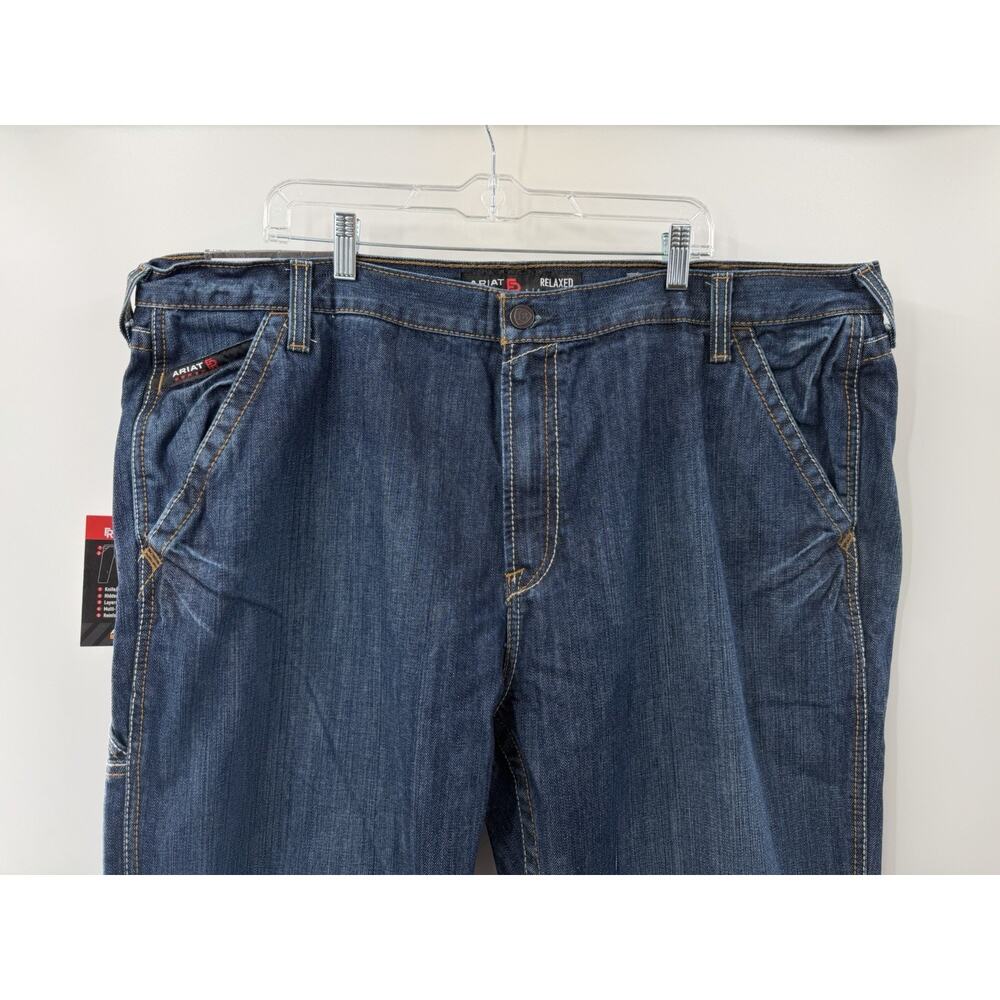 Ariat Work Men's M4 Low Rise Boot Cut FR Work Jeans Style: 10017262 44x38 NWT - Picture 2 of 14